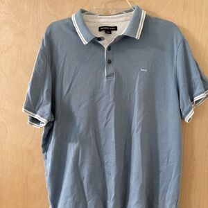 Michael Kors Blue Polo Shirt